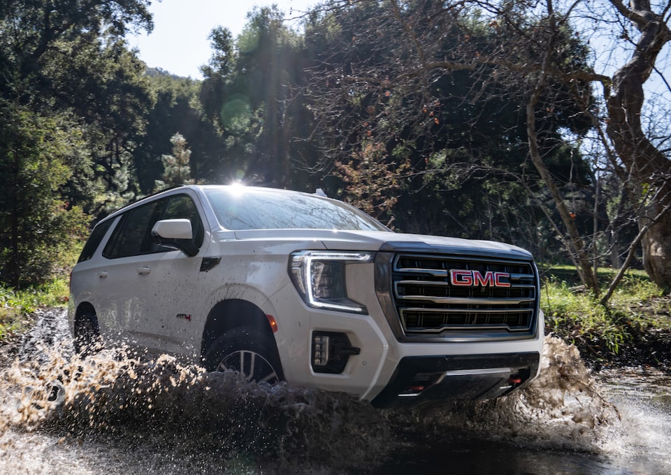 GMC Vehicle off roading