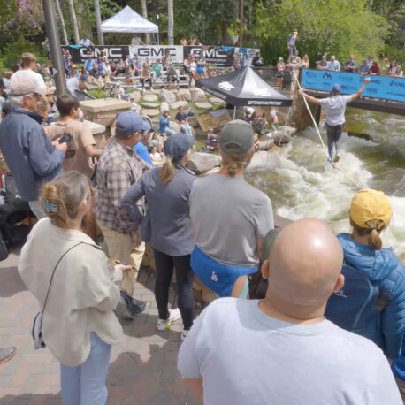 Crowd attending GoPro Mountain Games