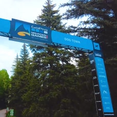 Dog Town GoPro Mountain sign