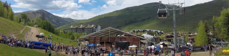 Mountain view at the GoPro Mountain Games
