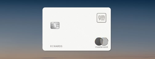 credit card with sky background