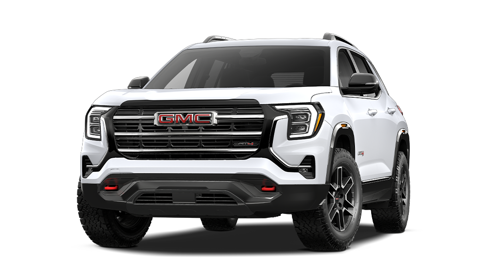 Front Three-Quarters View of the GMC Terrain AT4 Small Off-Road SUV