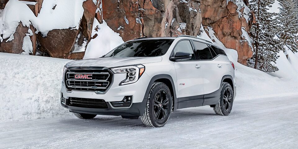 The GMC Terrain Denali Driving On-Road