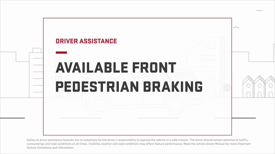 Front Pedestrian Braking