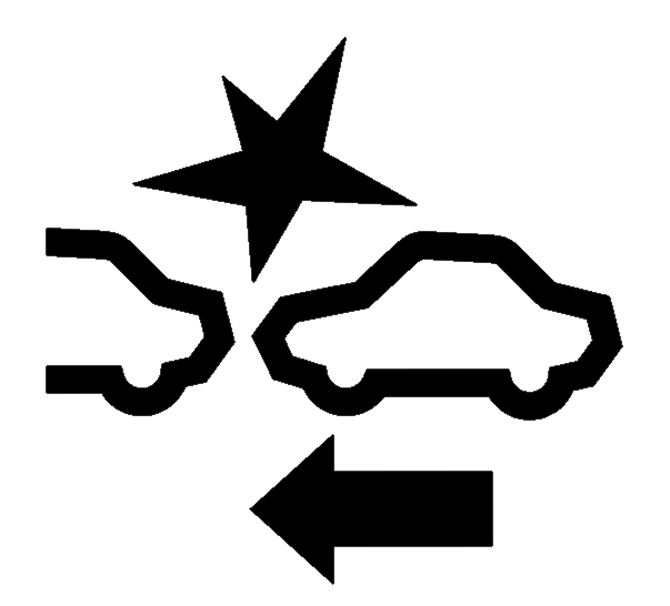Gap Setting symbol on GMC vehicle's steering wheel