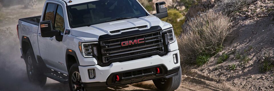 2023 GMC Canyon AT4 Front View Driving Off Road 