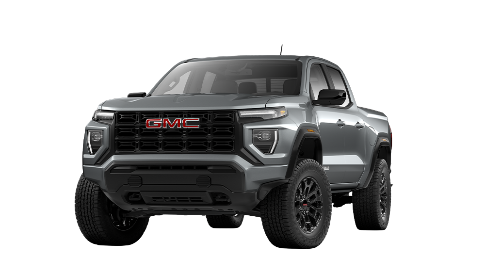 Front Three-Quarters View of the GMC Canyon Elevation Mid-Size Truck