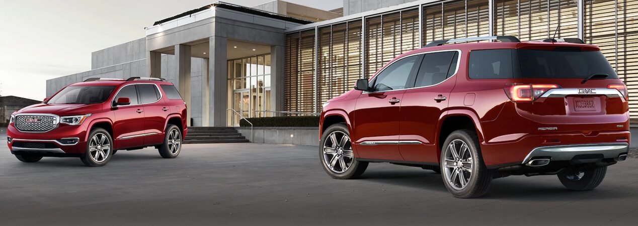 Small Mid Size Full Suvs Gmc Gmc Acadia Mid Size Suv