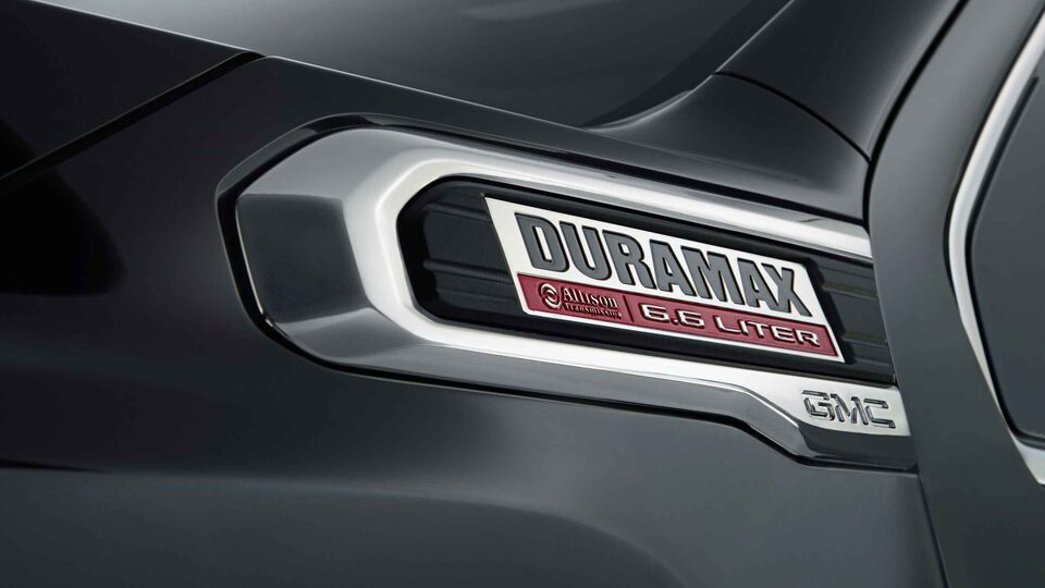2021 GMC Sierra Duramax 6.6 Diesel Engine