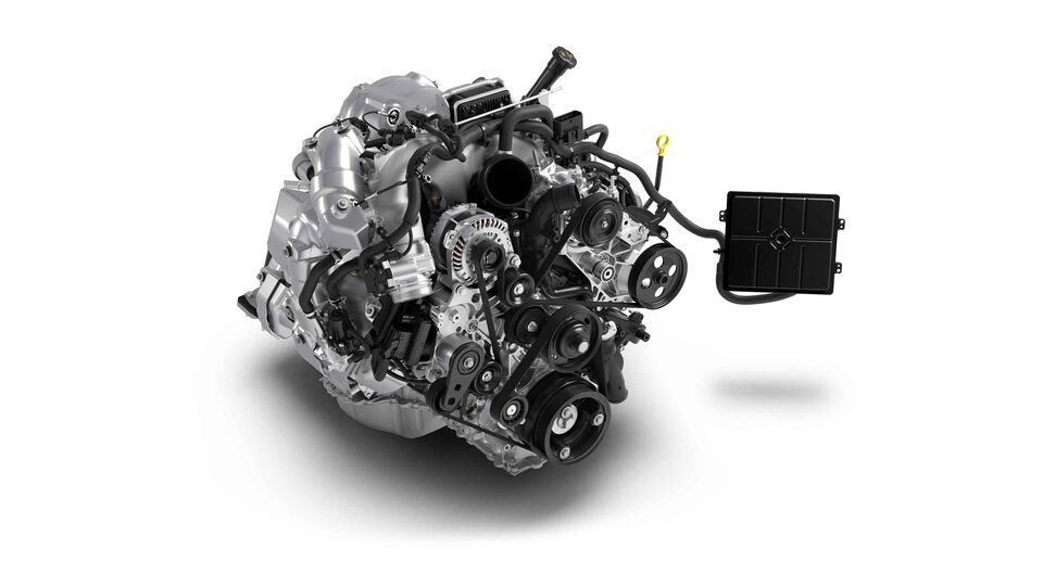2021 GMC Sierra HD Diesel Engine