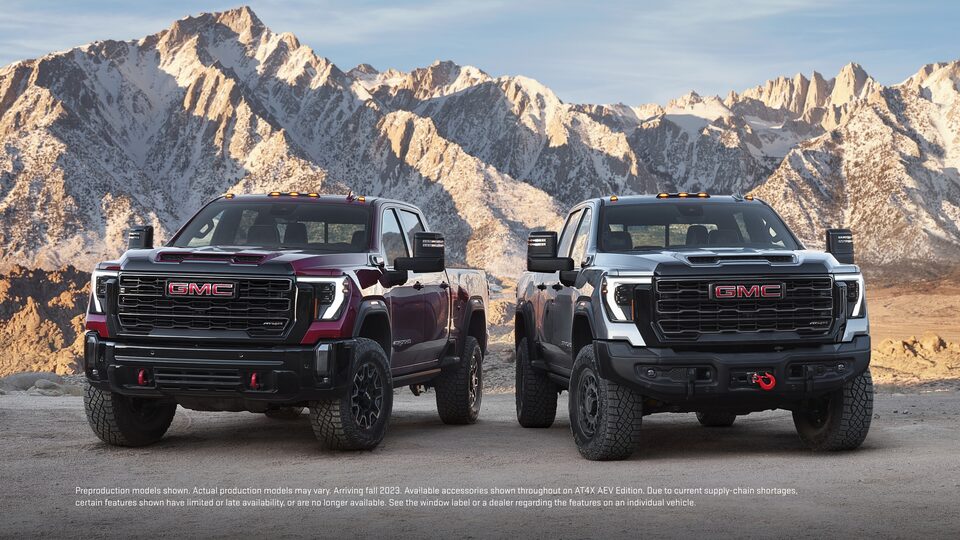 2024 SIERRA HD AT4X & AT4X AEV EDITION