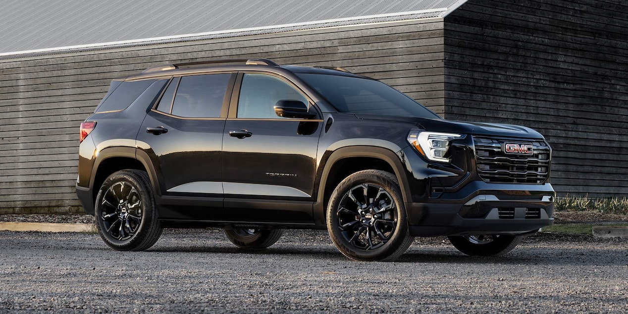 Exterior Front Three-Quarters View of the GMC Terrain Small SUV