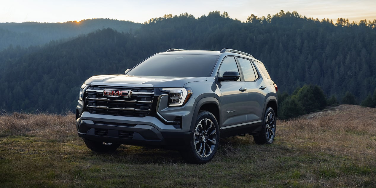 Exterior Front Three-Quarters View of the GMC Terrain Small SUV