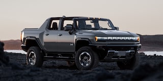 Front Three-Quarter View of the GMC HUMMER EV Pickup Truck