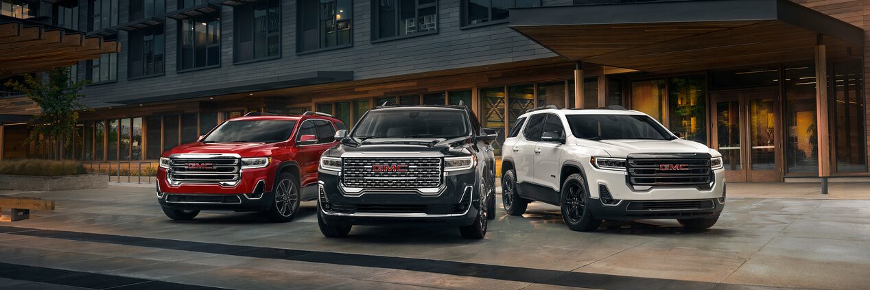 2020 GMC Acadia | SLE/SLT - Denali - AT4 | Mid-Size SUV 2020 GMC Acadia | SLE/SLT - Denali - AT4 | Mid-Size SUV