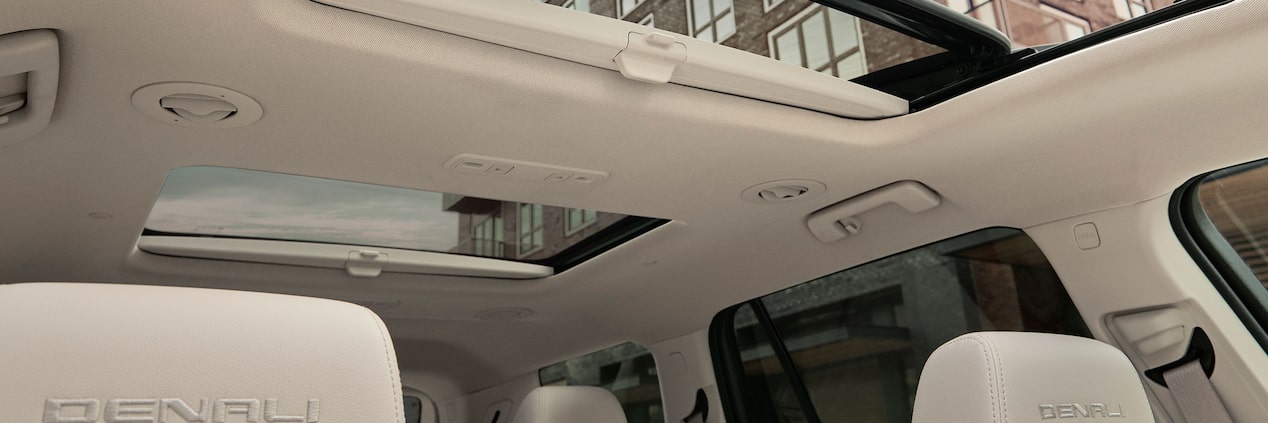 Interior Features 2020 GMC Acadia Denali Luxury SUV