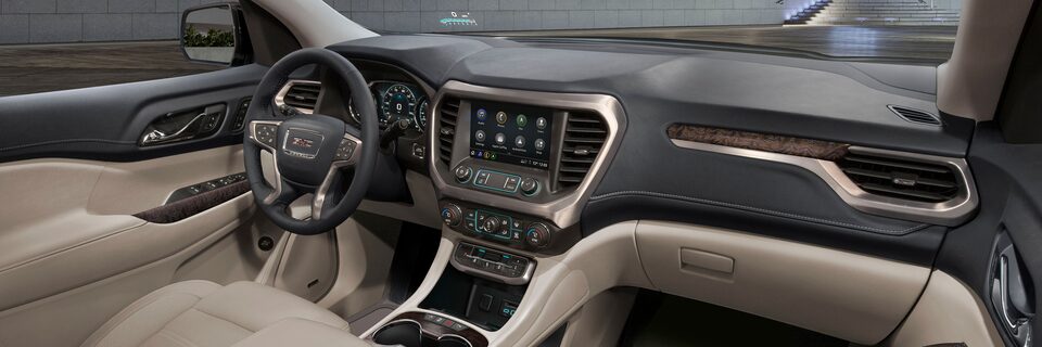 Interior Features 2020 Gmc Acadia Denali Luxury Suv