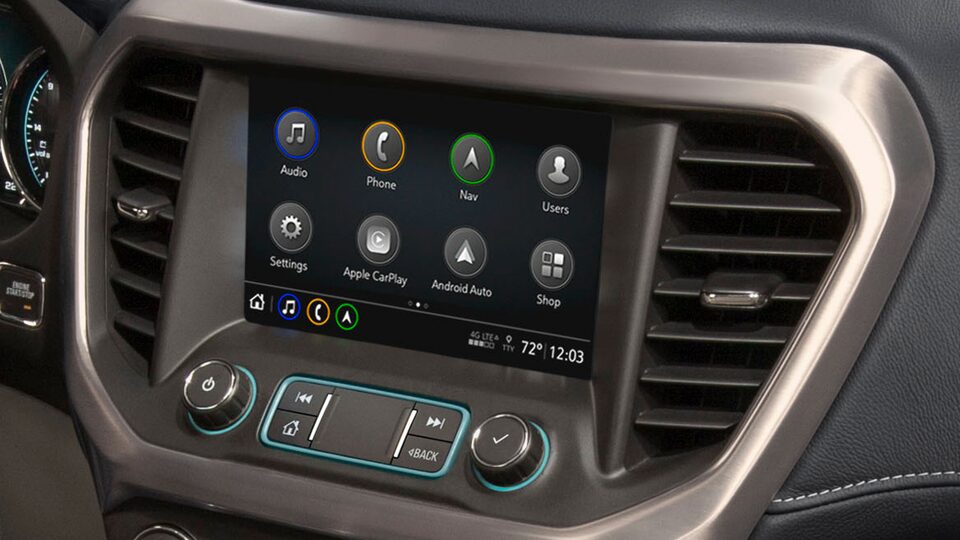 Technology Features 2020 Gmc Acadia Denali Luxury Suv
