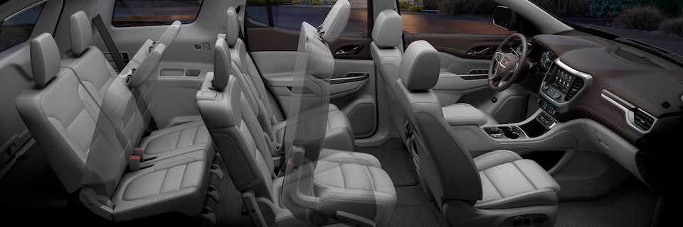 Suv With Third Row >> Interior Features | 2020 GMC Acadia SLE/SLT | Mid-Size SUV Suv With Third Row >> Interior Features | 2020 GMC Acadia SLE/SLT | Mid-Size SUV