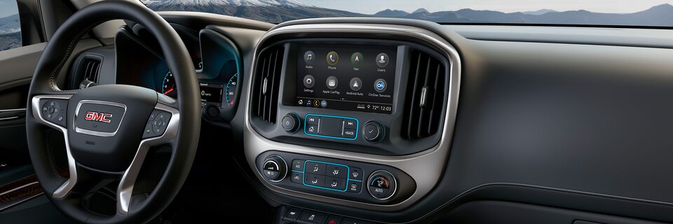 Technology Features 2020 GMC Canyon SLE SLT Small Truck