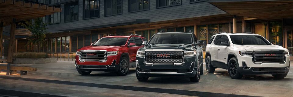 21 Gmc Acadia Sle Slt Denali At4 Mid Size Suv