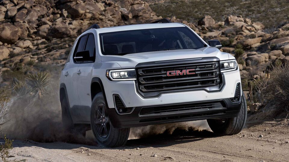 2021 GMC Acadia AT4 Model Details MidSize OffRoad SUV
