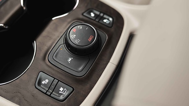 2021 GMC Acadia Denali Luxury Mid-Size SUV Interior Selector Close up