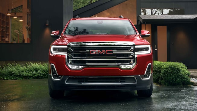 2021 GMC Acadia Mid-Size SUV Exterior Grille View