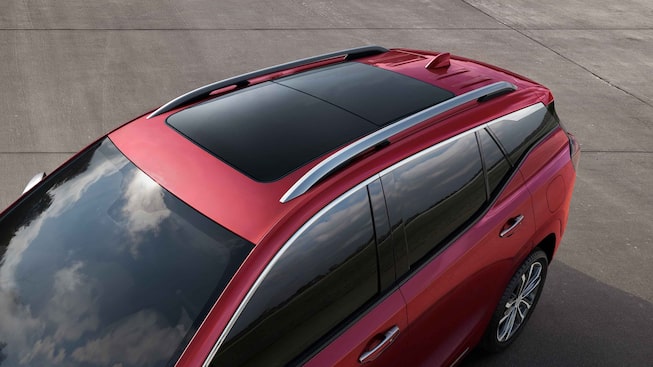 2021 GMC Terrain Denali Small Luxury SUV Moonroof Exterior Aerial View