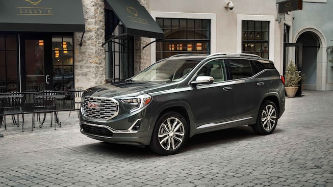 2021 GMC Terrain Denali Small Luxury SUV Front Driver Side View