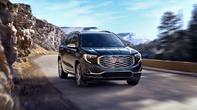 2021 GMC Terrain Denali Small Luxury SUV Front Side View