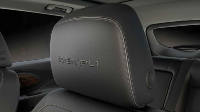 2021 GMC Terrain Denali Small Luxury SUV Denali Headrest Badge