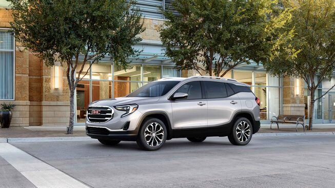 2021 GMC Terrain Small SUV Driver Side Exterior Profile View