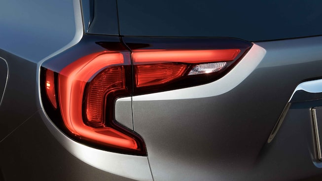 2021 GMC Terrain Small SUV Taillamps close up