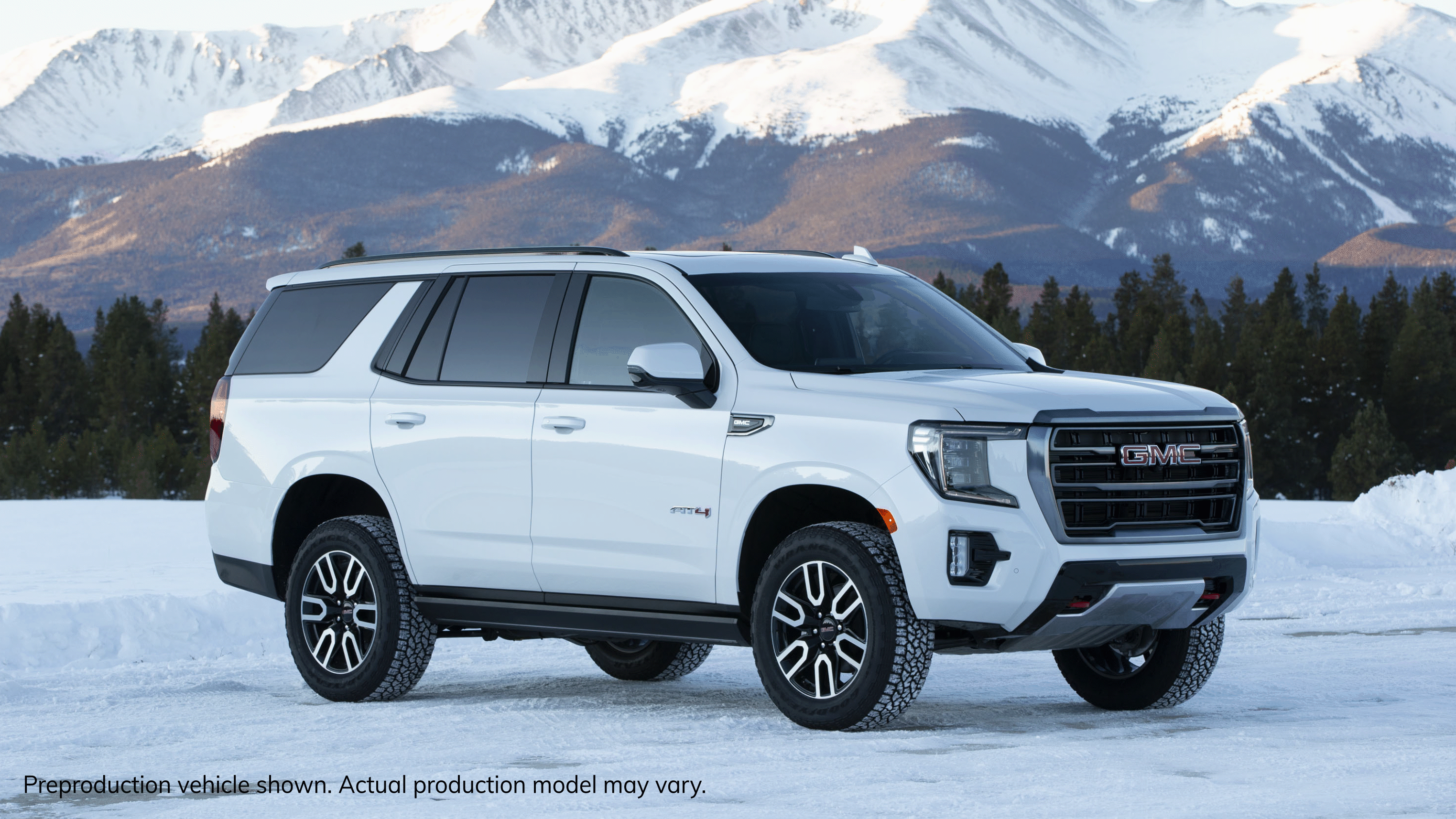 2021 GMC Yukon AT4 Off-Road SUV with air suspension