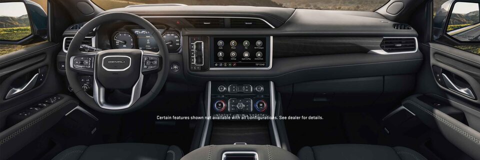 Interior Features 2021 Gmc Yukon Full Size Suv