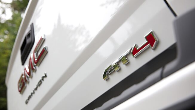 2022 GMC Canyon AT4 Interior Badging