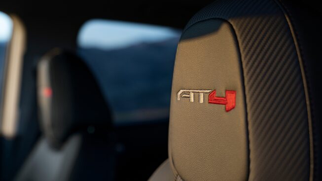 2021 GMC Canyon AT4 Interior Seat badging