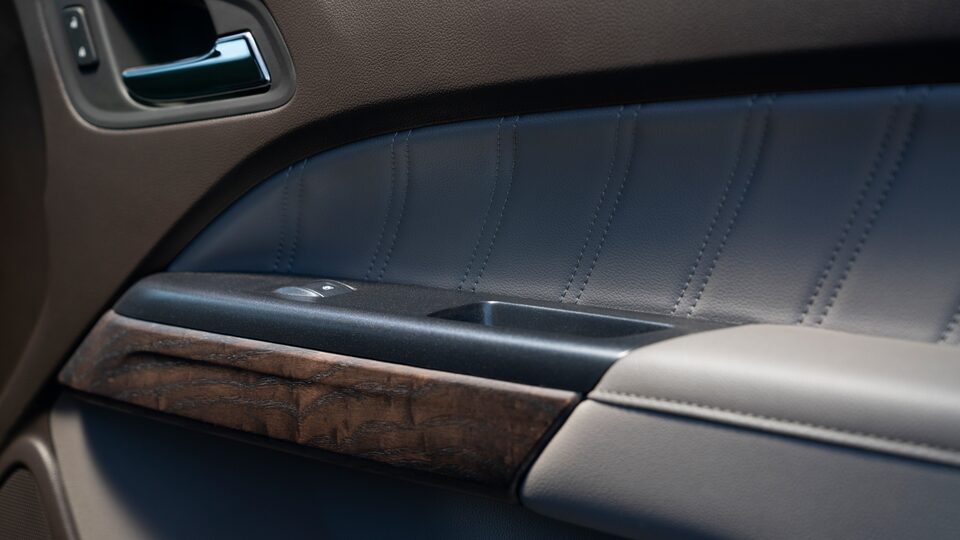2021 GMC Canyon Denali Small Luxury Truck interior close up