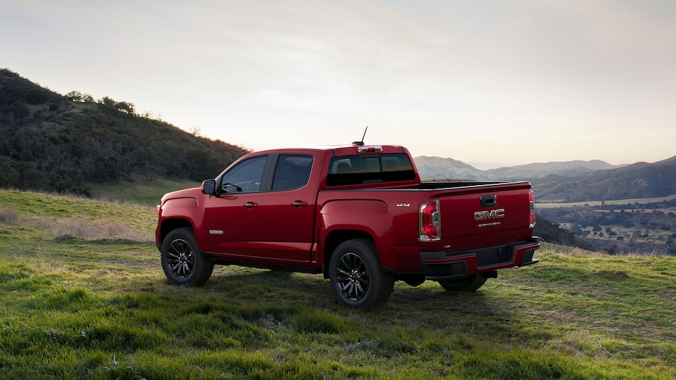 2021 GMC Canyon Elevation Small Truck Rear Side Exterior