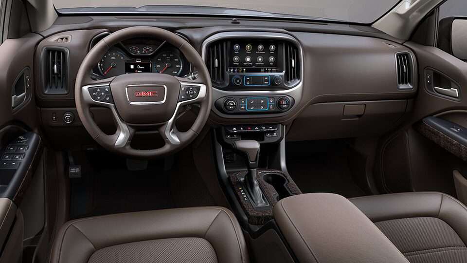 2021 GMC Canyon Denali interior dashboard