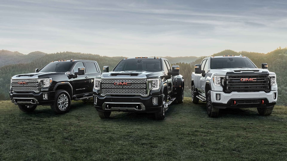 2021 GMC Sierra HD Heavy Duty Truck Lineup