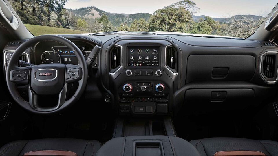 Interior Features 2021 Gmc Sierra Hd Heavy Duty Truck