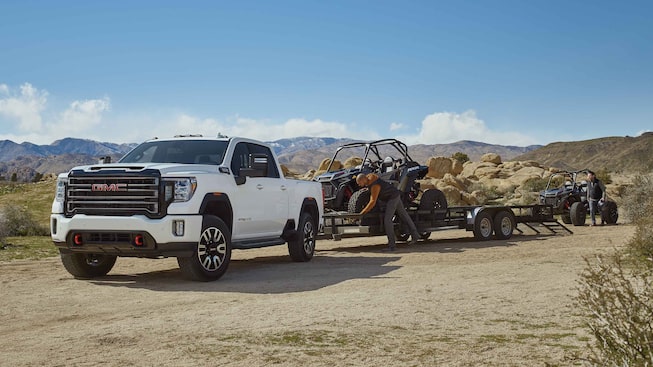 2021 GMC Sierra HD AT4 Off-Road Truck Front LED Lighting