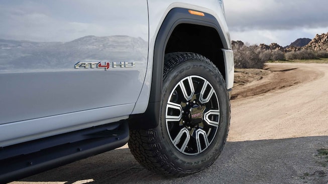 2021 GMC Sierra HD AT4 Off-Road Truck Rugged Wheel Design