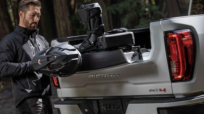 2021 GMC Sierra HD AT4 Off-Road Truck Rear Side Exterior View