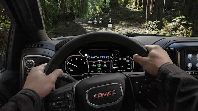2021 GMC Sierra HD AT4 Off-Road Truck Interior Dashboard