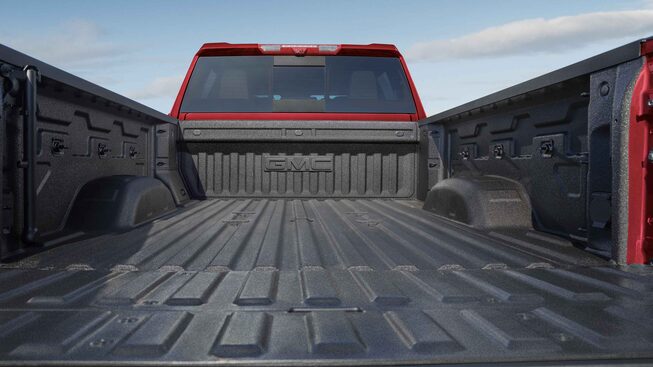 2021 GMC Sierra HD Heavy Duty Truck bed view