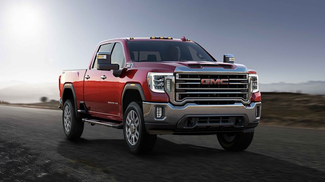 2021 GMC Sierra HD Heavy Duty Truck front side exterior view