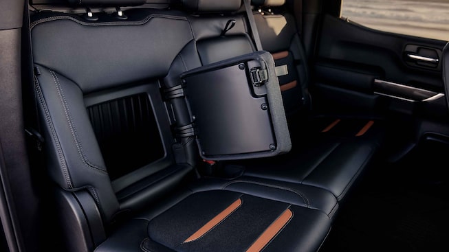 2021 GMC Sierra 1500 AT4 Off-Road Truck interior seating storage space
